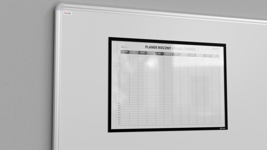 Black Frame A3 for Metallic Surfaces