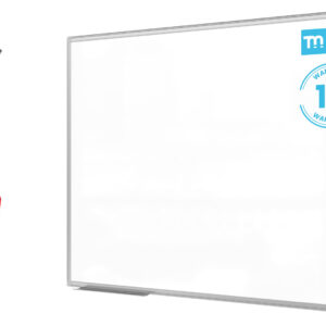 Magnetic Dry-Wipe Whiteboard 120x90 cm in Aluminium Frame + Accessory Set – TM IDEA® Flex Series