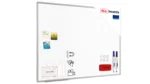 Vitreous Enamel Whiteboard dry erase ceramic surface aluminium frame 120x90 cm P3