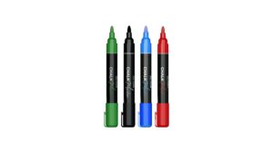 Chalk marker set: green, black, blue, red