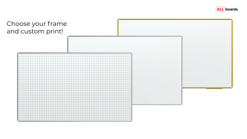 Vitreous Enamel Ceramic whiteboard -  design your own
