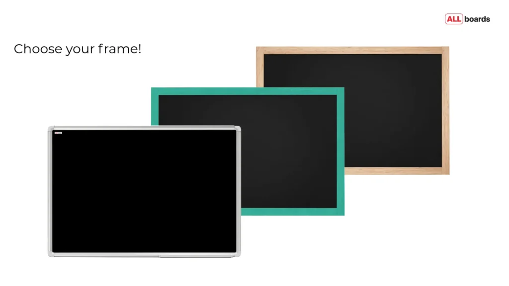 Black chalkboard - design your own