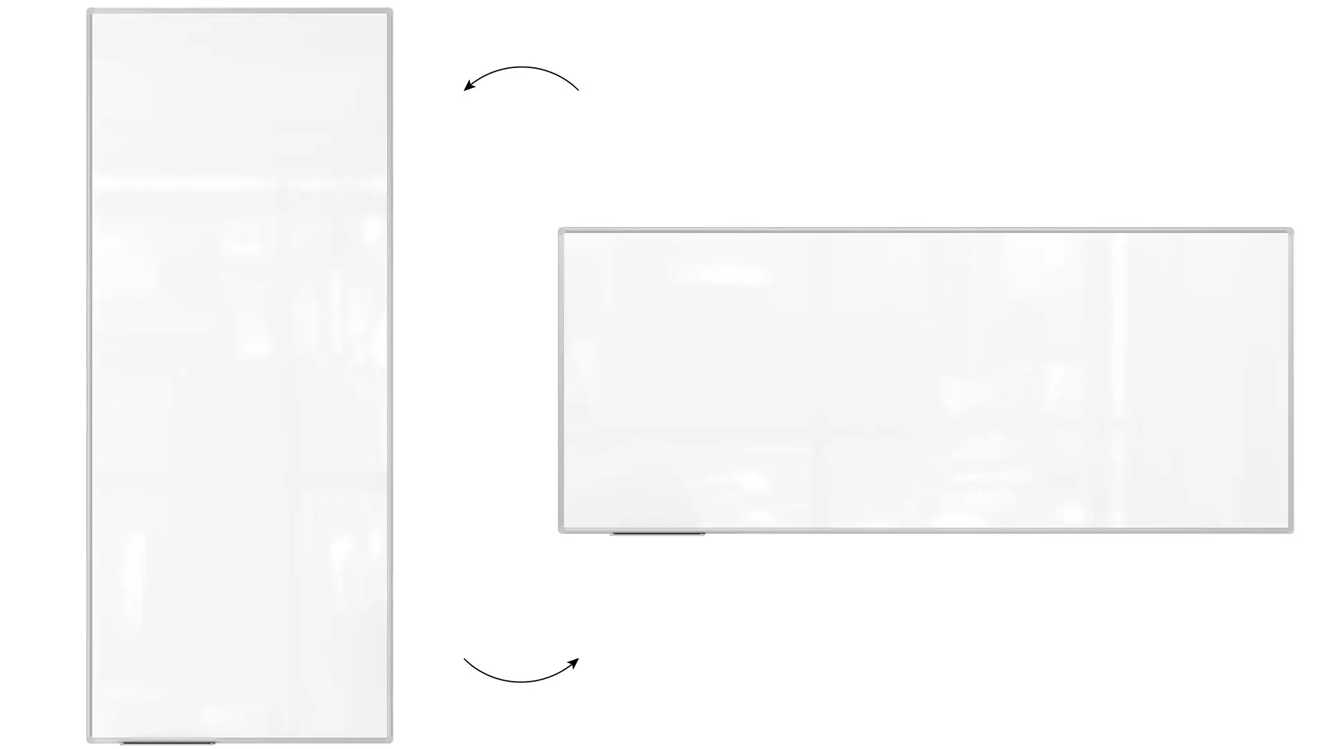 Whiteboard dry erase magnetic surface aluminium frame 240x100 cm PREMIUM EXPO + FREE Accessory Set - Image 5