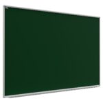 Green chalkboard magnetic surface aluminium frame 150x100 cm