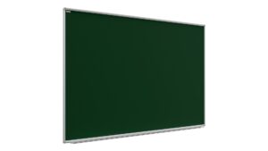 Green chalkboard magnetic surface aluminium frame 150x100 cm