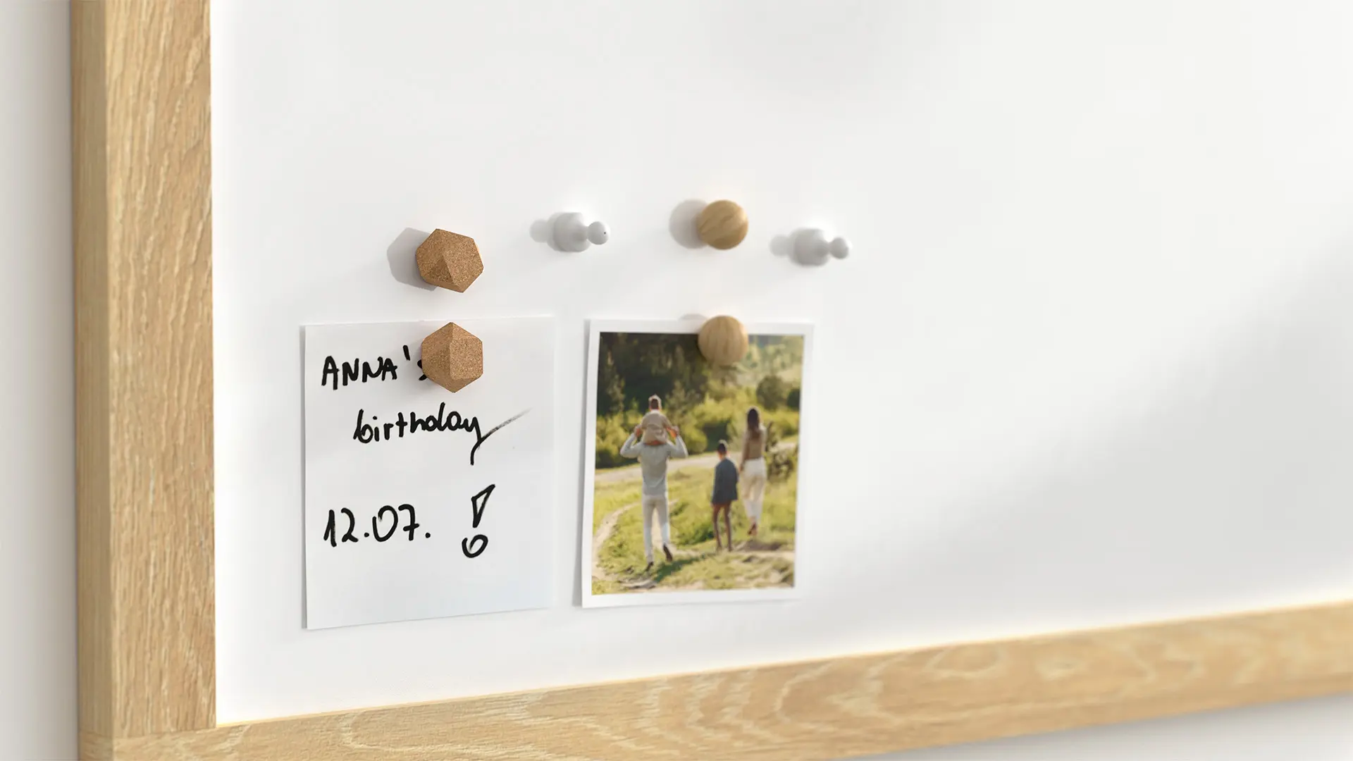 House shape magnetic dry erase whiteboard 90x60 cm - Image 5