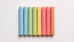 Coloured chalk 6 pcs