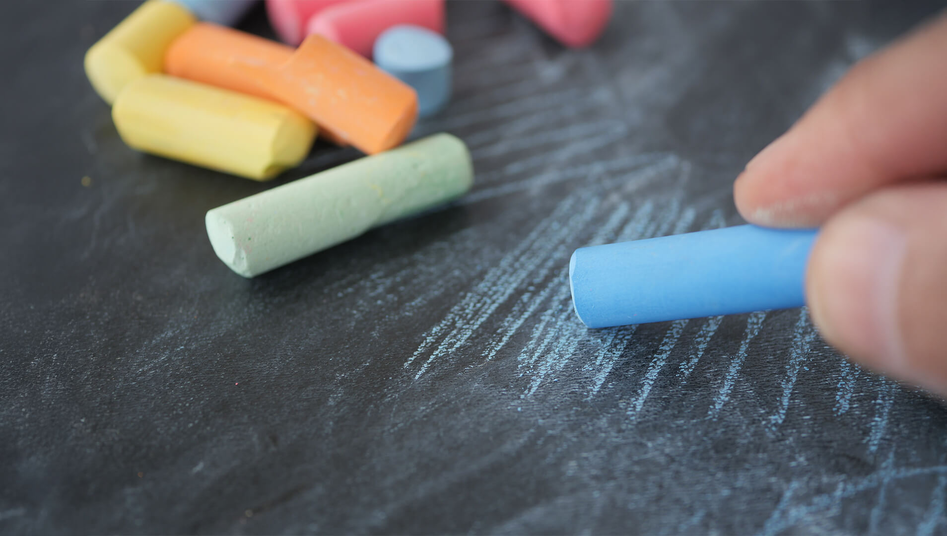 Coloured chalk 6 pcs