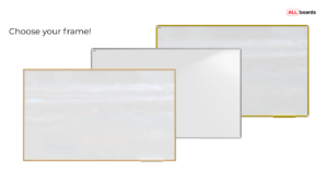 Magnetic whiteboard bespoke - design your own