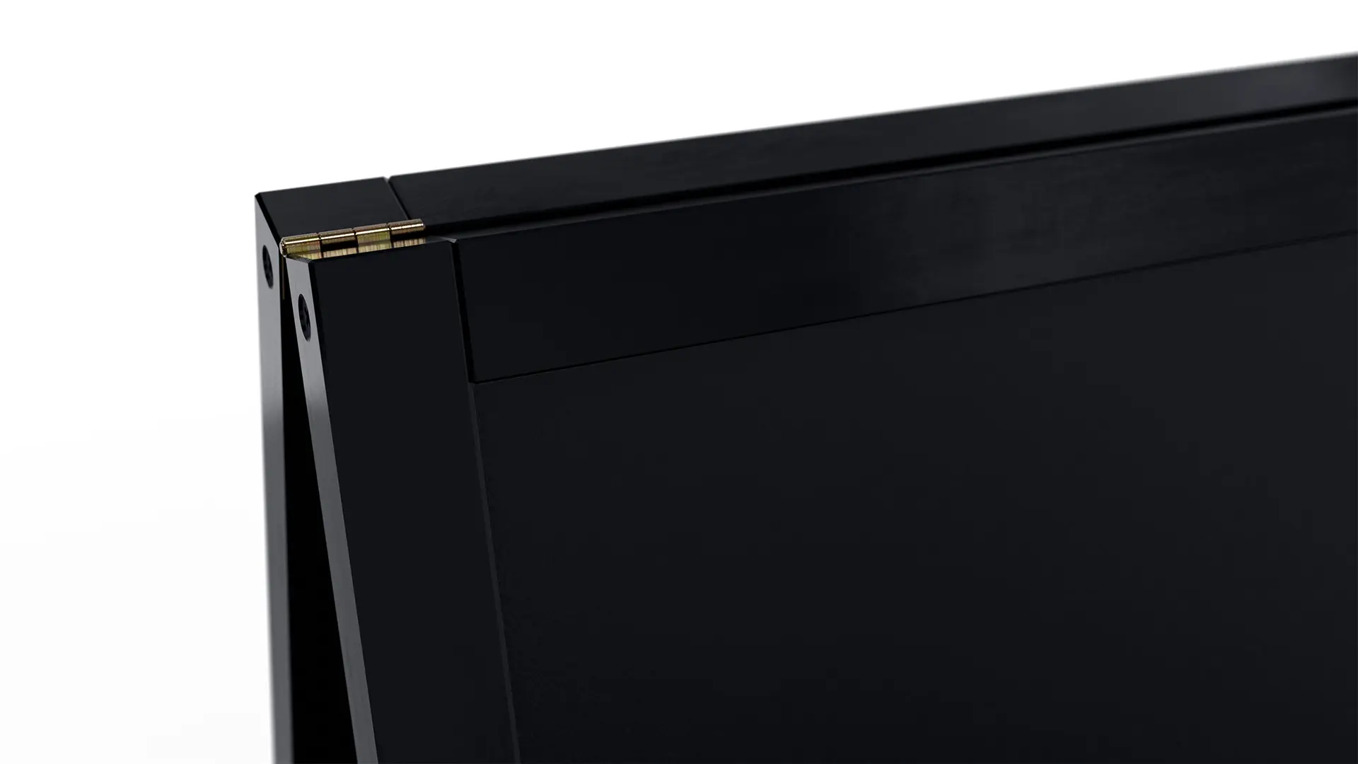 Pavement Chalkboard black with Varnished Black Frame 78x44 cm - Image 7