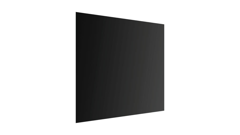 Glass Splashback Kitchen BLACK CLASSIC BLACK 60x65cm