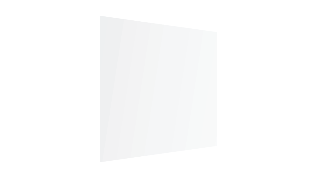 Glass Splashback Kitchen CLASSIC WHITE 60x65cm