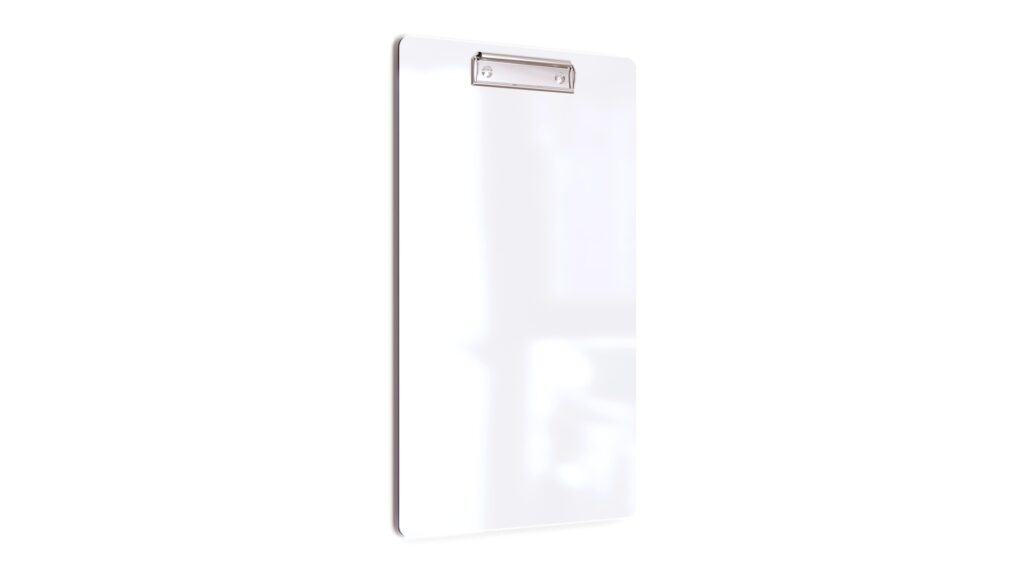 Coach Tactical Board - 40x23 cm Coaching Folder with Clip