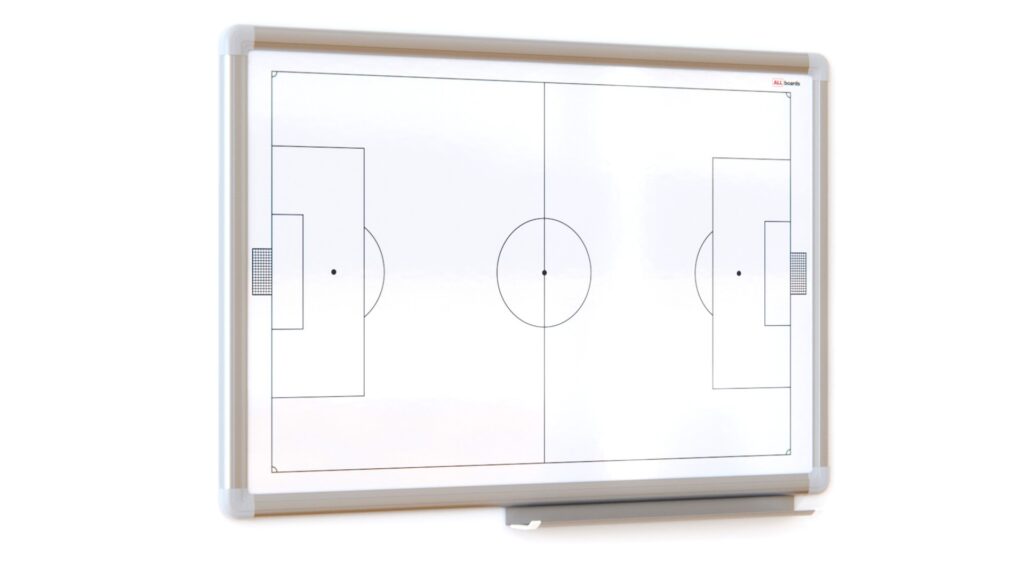 Football Tactical Board - 60x40 cm Magnetic Coach Whiteboard