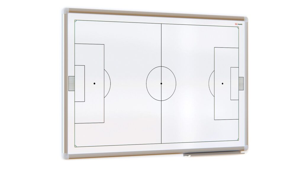 Football Tactical Board - 90x60 cm Magnetic Coach Whiteboard