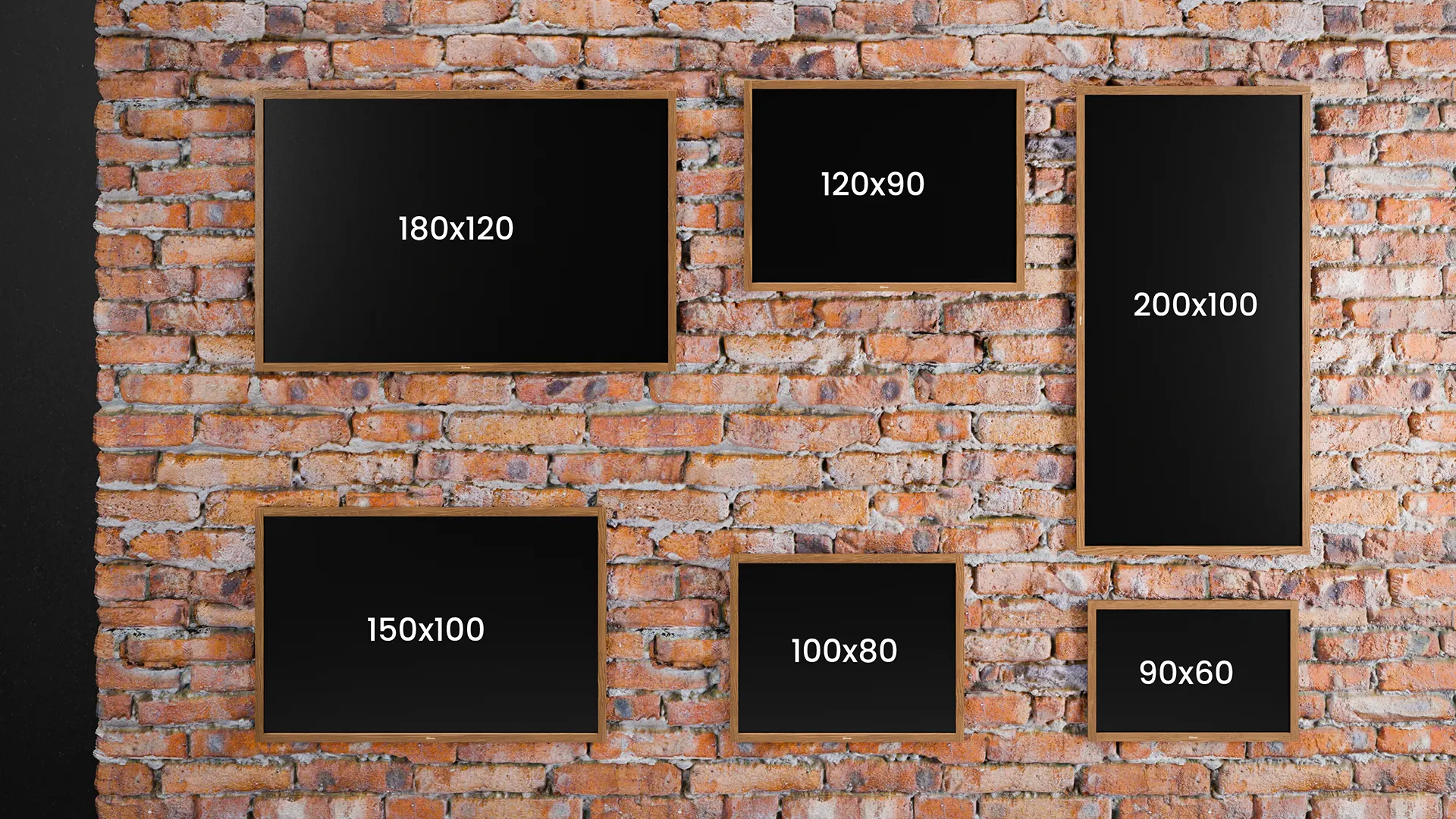 Waterproof Chalkboard with Varnished Wooden Frame 100x80cm, Chalk Writing Board Outdoor, Indoor - Image 10
