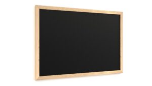 Chalkboard 60x40 cm with a wooden frame ECO