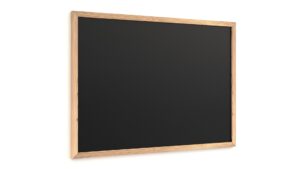 Chalkboard 70x50 cm with a wooden frame ECO