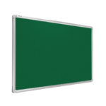 Felt notice board aluminium frame 90x60 cm GREEN