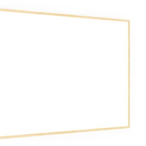 Whiteboard dry erase magnetic surface wooden natural frame 120x90 cm