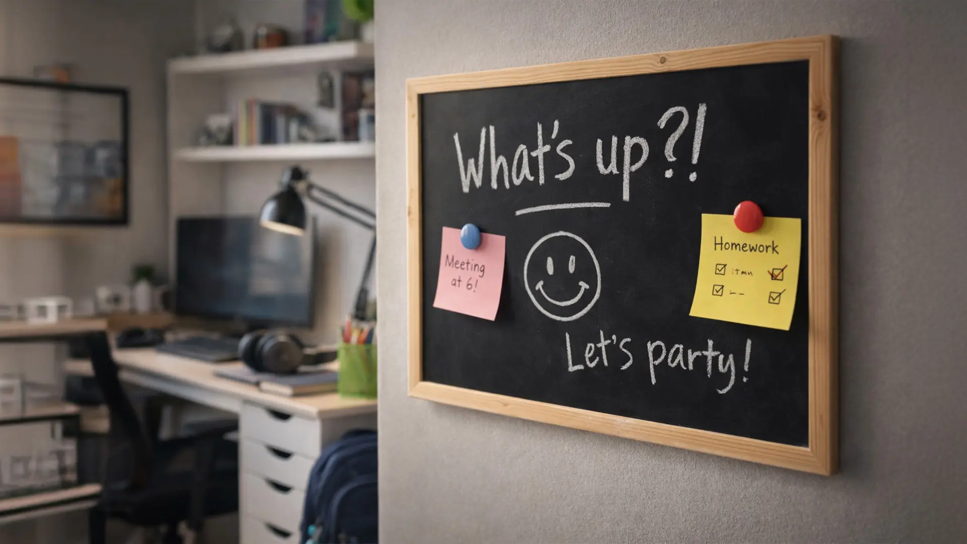 Magnetic Chalkboard with Wooden Frame 60x40cm, Magnetic Chalkboard chalk + FREE Accessories - Image 3