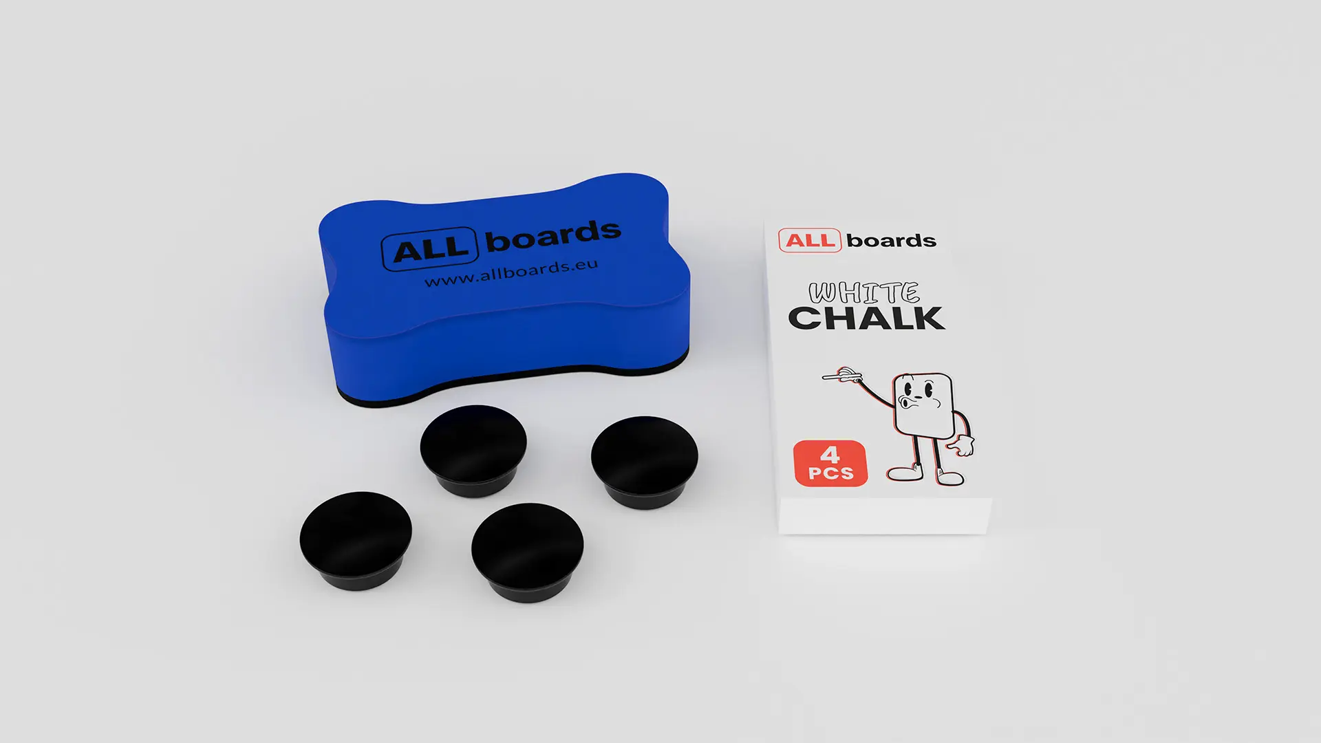 Magnetic Chalkboard with Wooden Frame 80x50cm, Magnetic Chalkboard chalk + FREE Accessories - Image 10