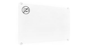 Glass board 100x70 cm TRANSPARENT