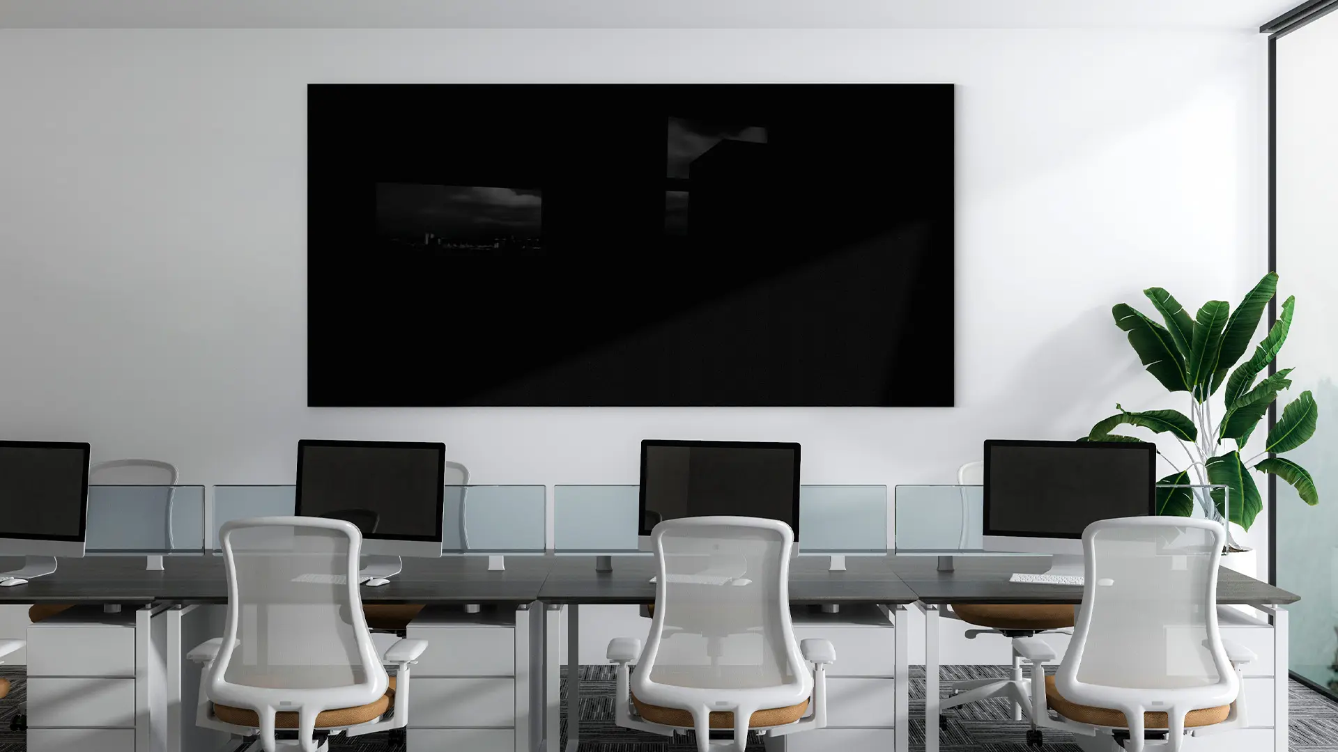 Magnetic glass board 200x100 cm BLACK + with Bonus Accessories - Image 11