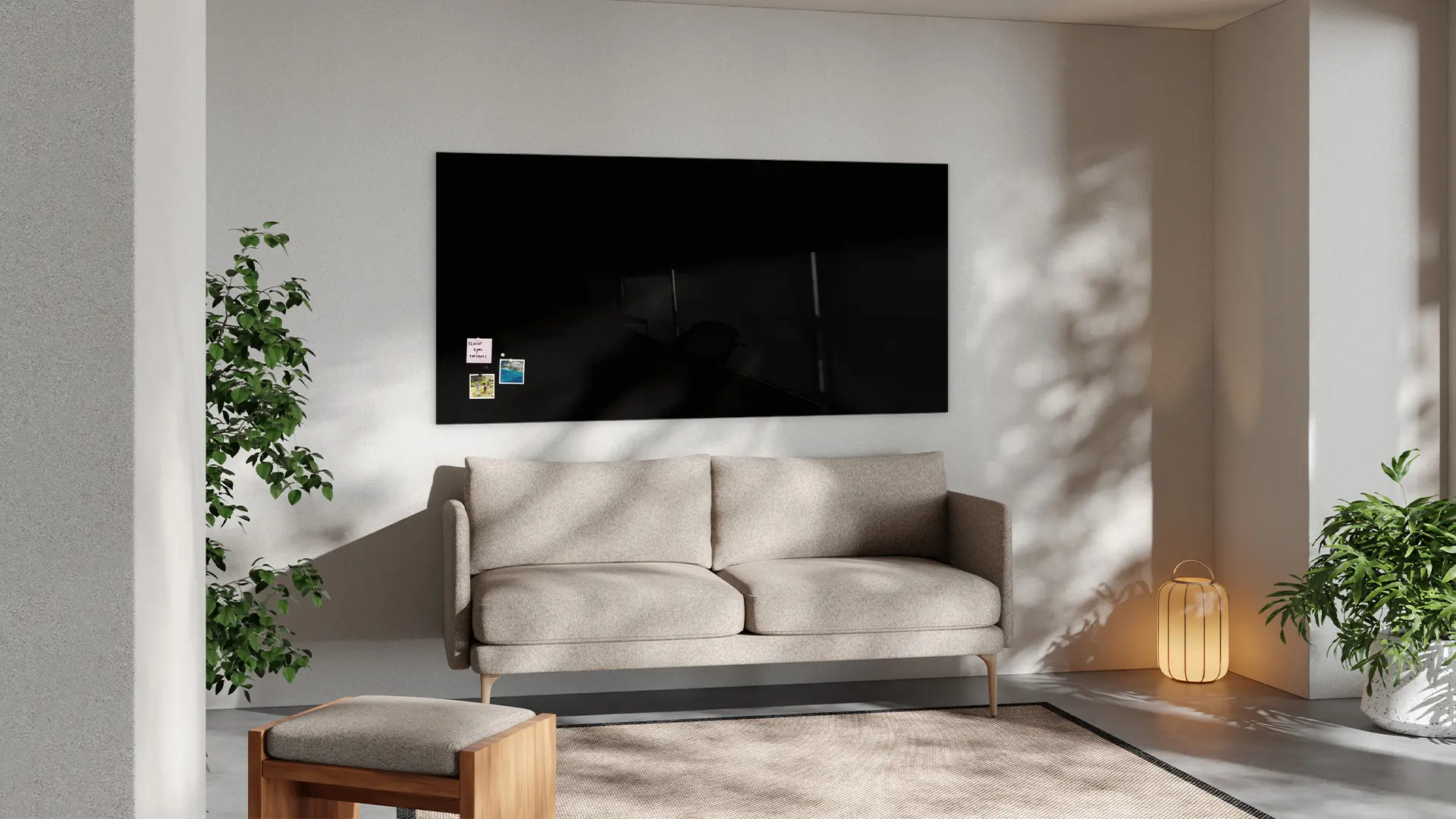 Magnetic glass board 200x100 cm BLACK + with Bonus Accessories - Image 12