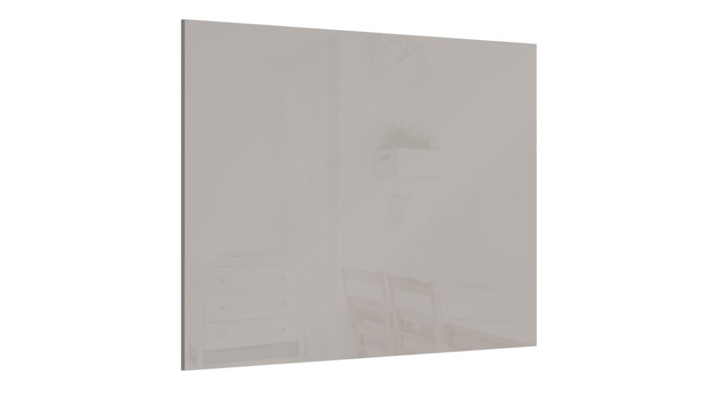 Magnetic glass board Sandstorm 45x45cm - frameless glass board, tempered glass suitable for neodymium magnets
