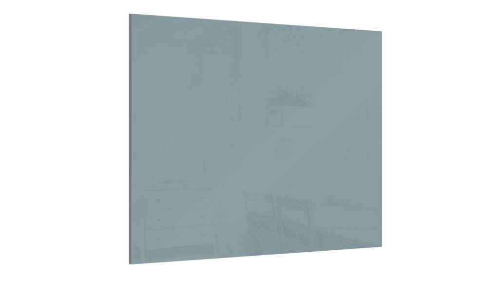 Magnetic glass board Ghost town 45x45cm - frameless glass board, tempered glass suitable for neodymium magnets