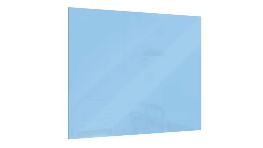 Magnetic glass board Cotton Eye Jo 45x45cm - frameless glass board, tempered glass suitable for neodymium magnets