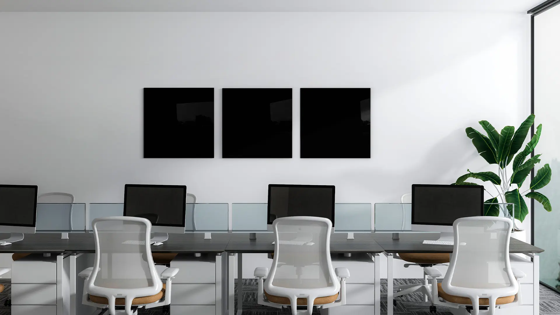 50x50cm black magnetic glass board- frameless glass board, tempered glass suitable for neodymium magnets + with Bonus Accessories - Image 3