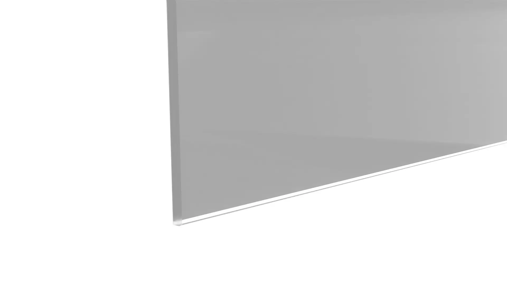 60x40cm grey magnetic glass board - frameless glass board, tempered glass suitable for neodymium magnets - Image 8