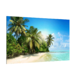 Magnetic Glass Board TROPICAL ISLAND BEACH PALM SEA SUNSHINE 90x60cm