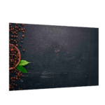 Magnetic Glass Board COFFEE BEANS SEEDS 60x40cm Print Wall Art Decorative Wall Picture Image printed Tempered Glass Dry-erase Board Modern Home Decor