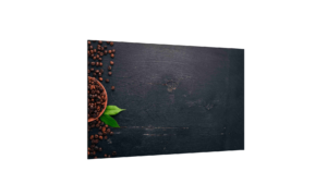 Magnetic Glass Board COFFEE BEANS SEEDS 60x40cm Print Wall Art Decorative Wall Picture Image printed Tempered Glass Dry-erase Board Modern Home Decor