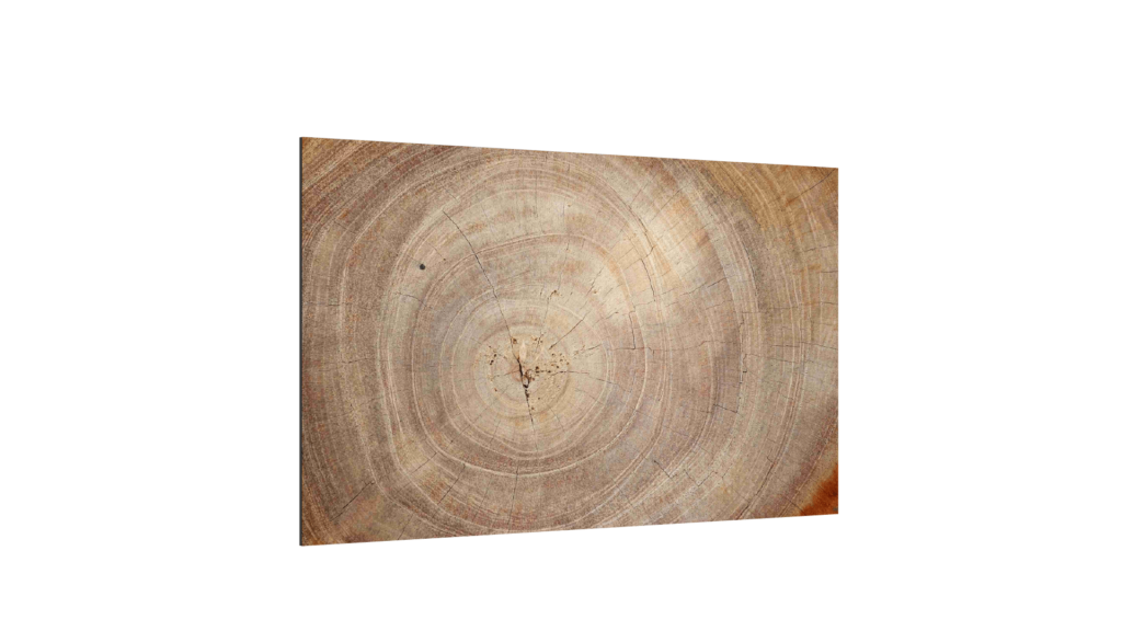 Magnetic Glass Board WOOD GRAIN TREE 90x60cm