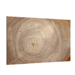 Magnetic Glass Board WOOD GRAIN TREE STUMP TRUNK WOOD SLICE 60x40cm Print Wall Art Decorative Wall Picture Image printed Tempered Glass Dry-erase Board Modern Home Decor