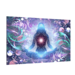 Magnetic Glass Board YOGA ZEN MEDITATION 90x60cm