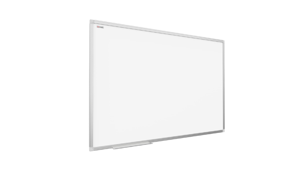 Whiteboard dry erase magnetic surface aluminium frame 120x80 cm CLASSIC A7