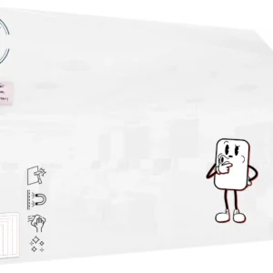 Magnetic glass board 200x100 cm PREMIUM SUPERWHITE (super white) + with Bonus Accessories