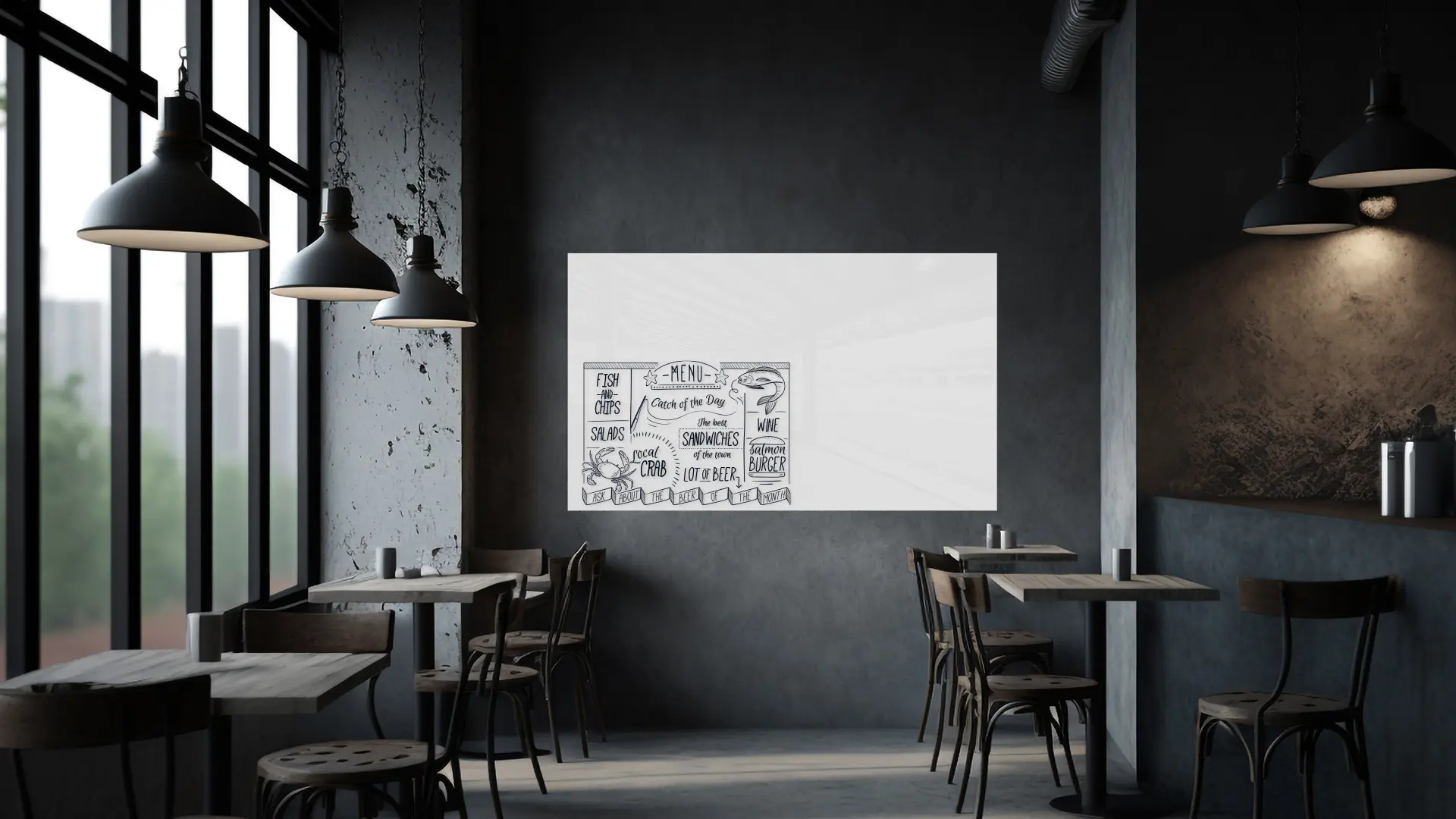 Magnetic glass board 200x120 cm PREMIUM SUPERWHITE (super white) + with Bonus Accessories - Image 3