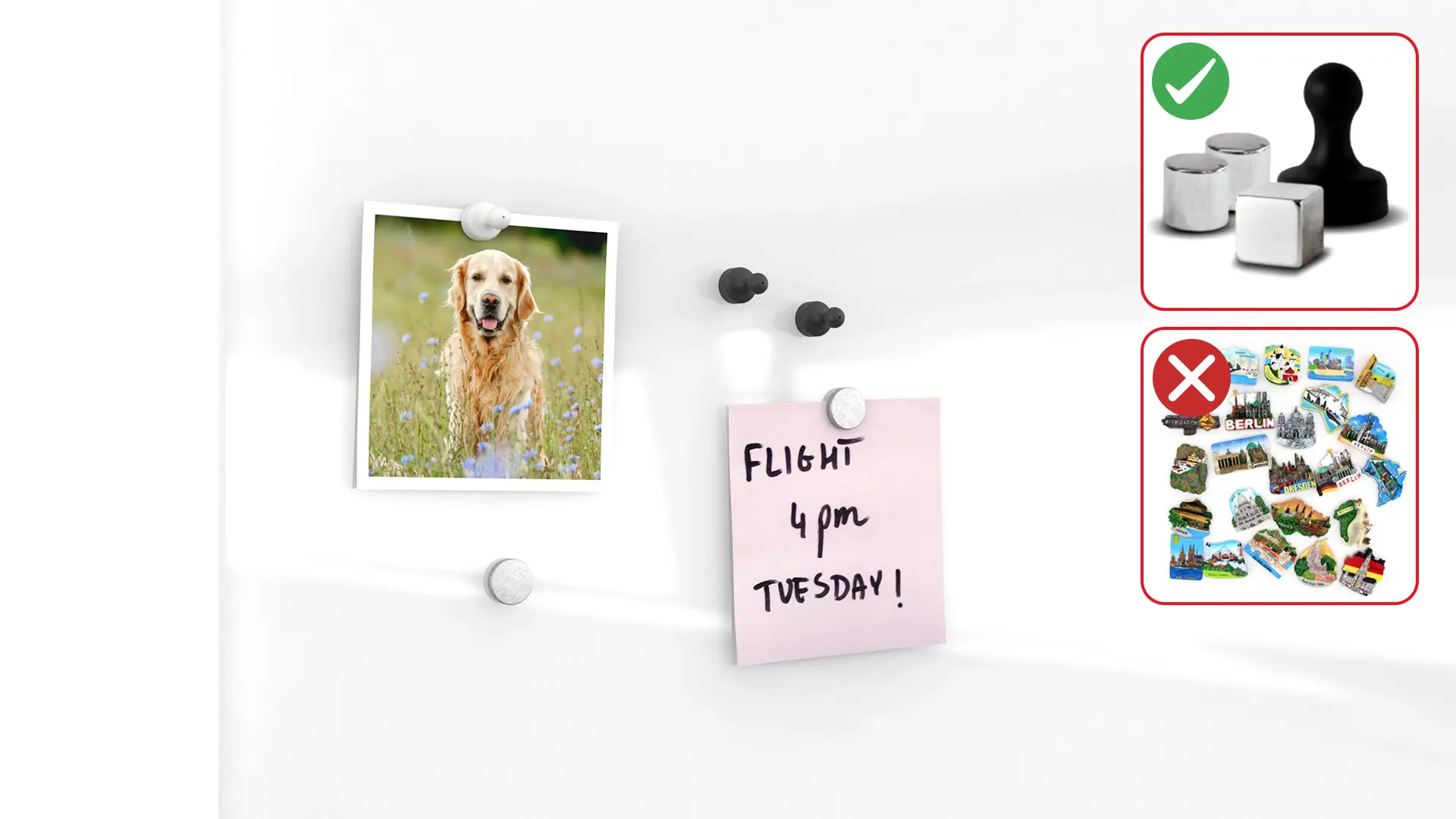 Magnetic glass board 90x60 cm PREMIUM SUPERWHITE (super white) + with Bonus Accessories - Image 7