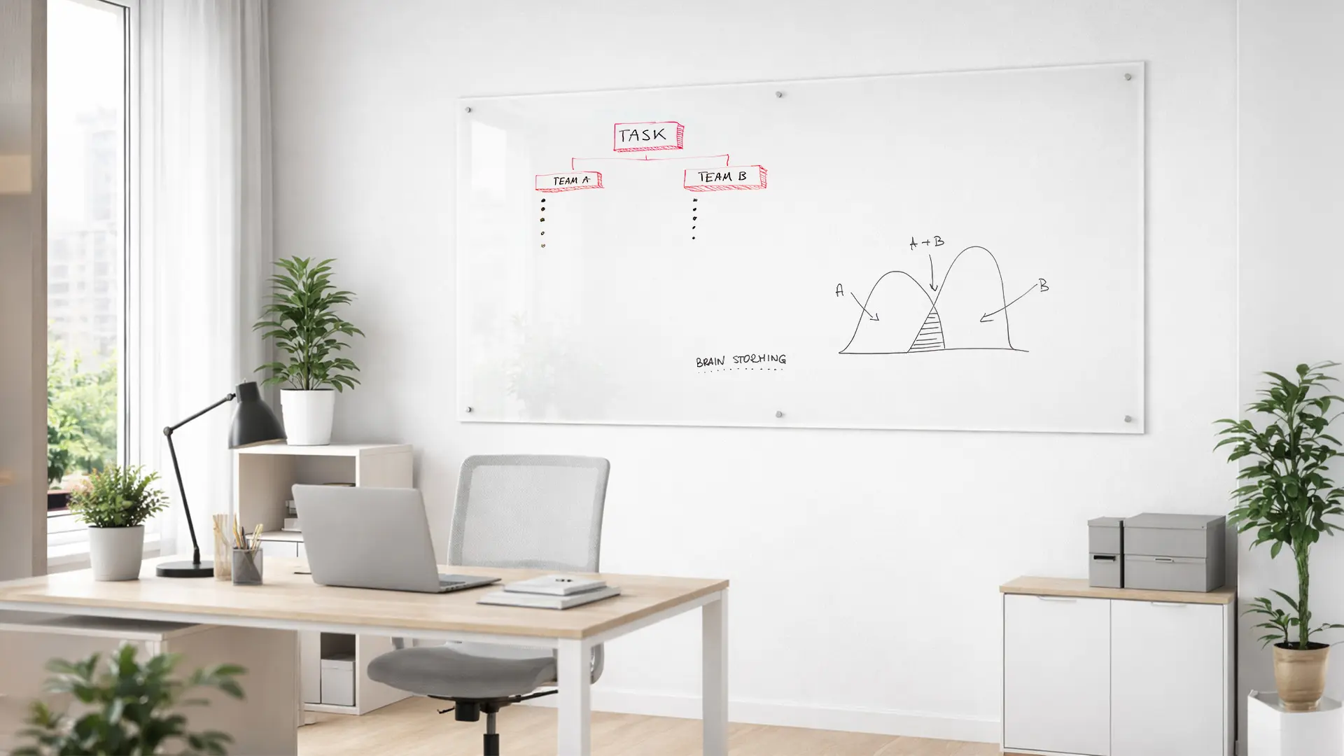 Glass board 200x100 cm TRANSPARENT - Image 10