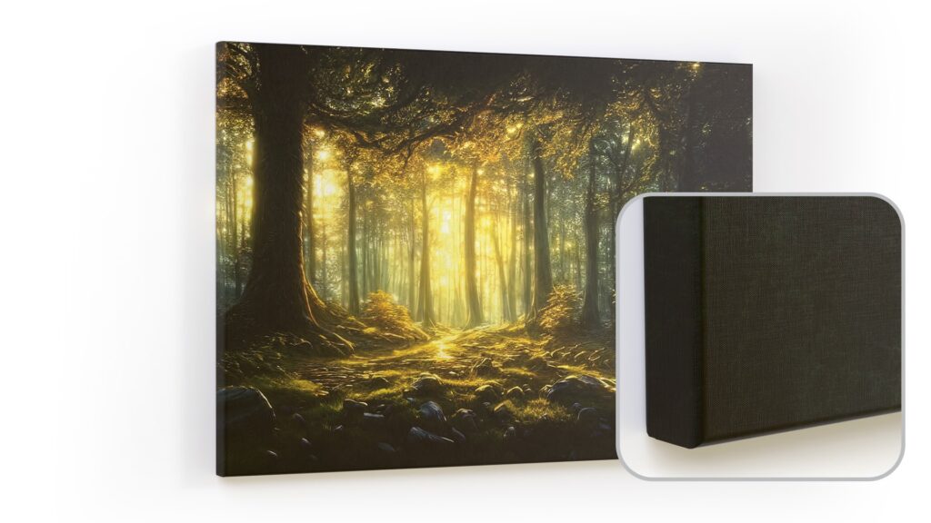 CANVASboards Magnetic Painting 90x60 cm - Fairy tale forest