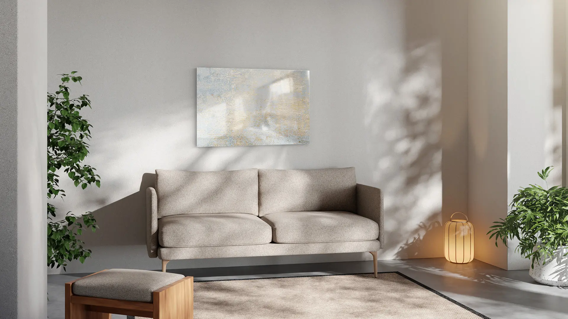 Magnetic METALboards, CONCRETE AND GOLD 90x60 cm + FREE Accessories Set - Image 3