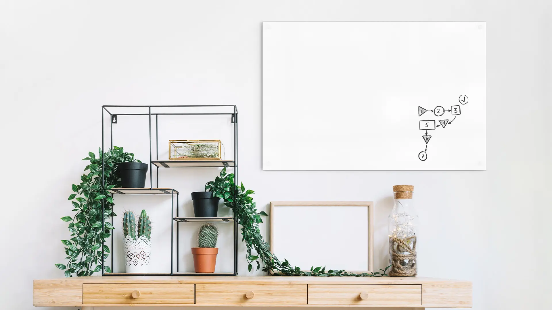 Frameless SLIMboard Magnetic Whiteboard 60x40 cm + FREE Accessories - Image 10