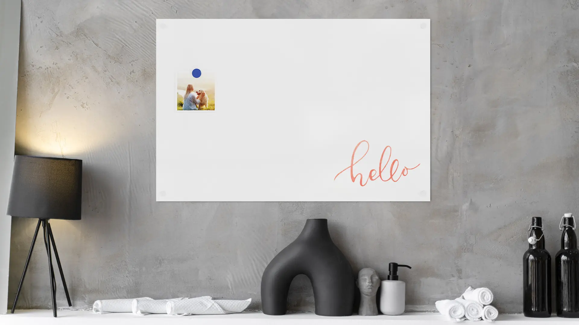 Frameless SLIMboard Magnetic Whiteboard 60x40 cm + FREE Accessories - Image 9