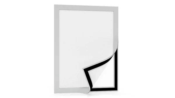 Self-Adhesive Sleeve with Silver Frame A4